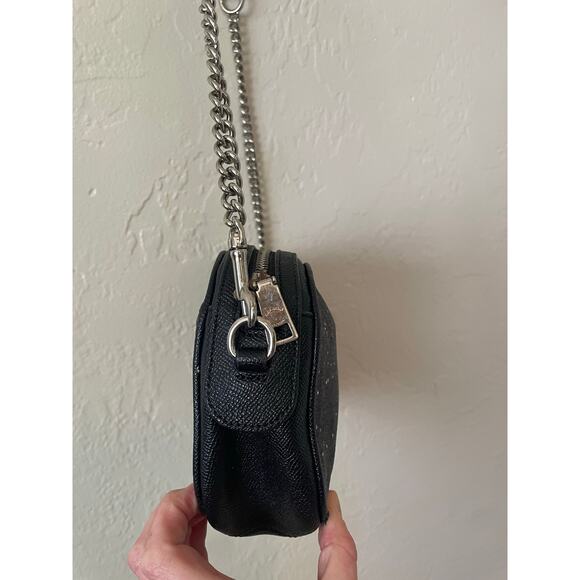 Coach Isla Chain Crossbody Purse Star Glitter F37748 Festival Concert Event Punk - Picture 6 of 15